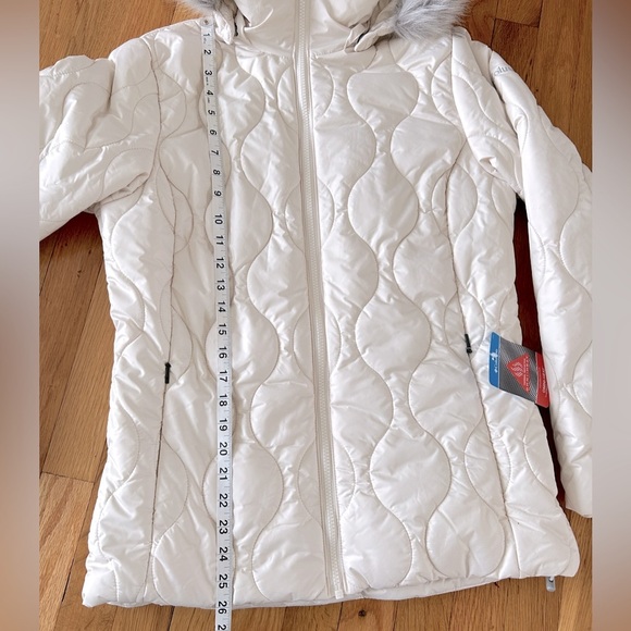 Columbia Frosty Heights Jacket Omni-Heat Ivory Women’s Small Jacket New W/Tags - Picture 11 of 12